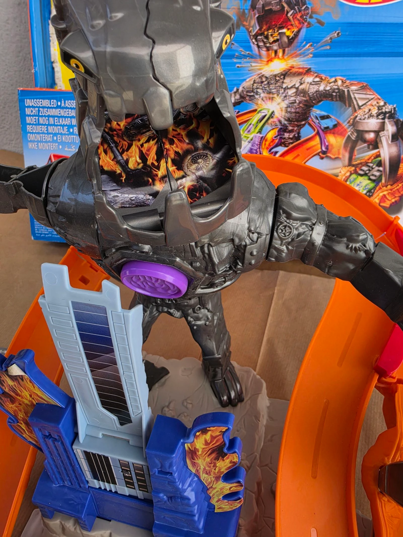 Pista Hot Wheels Nitobot Attack (Megarobot Destructor) – photo 6